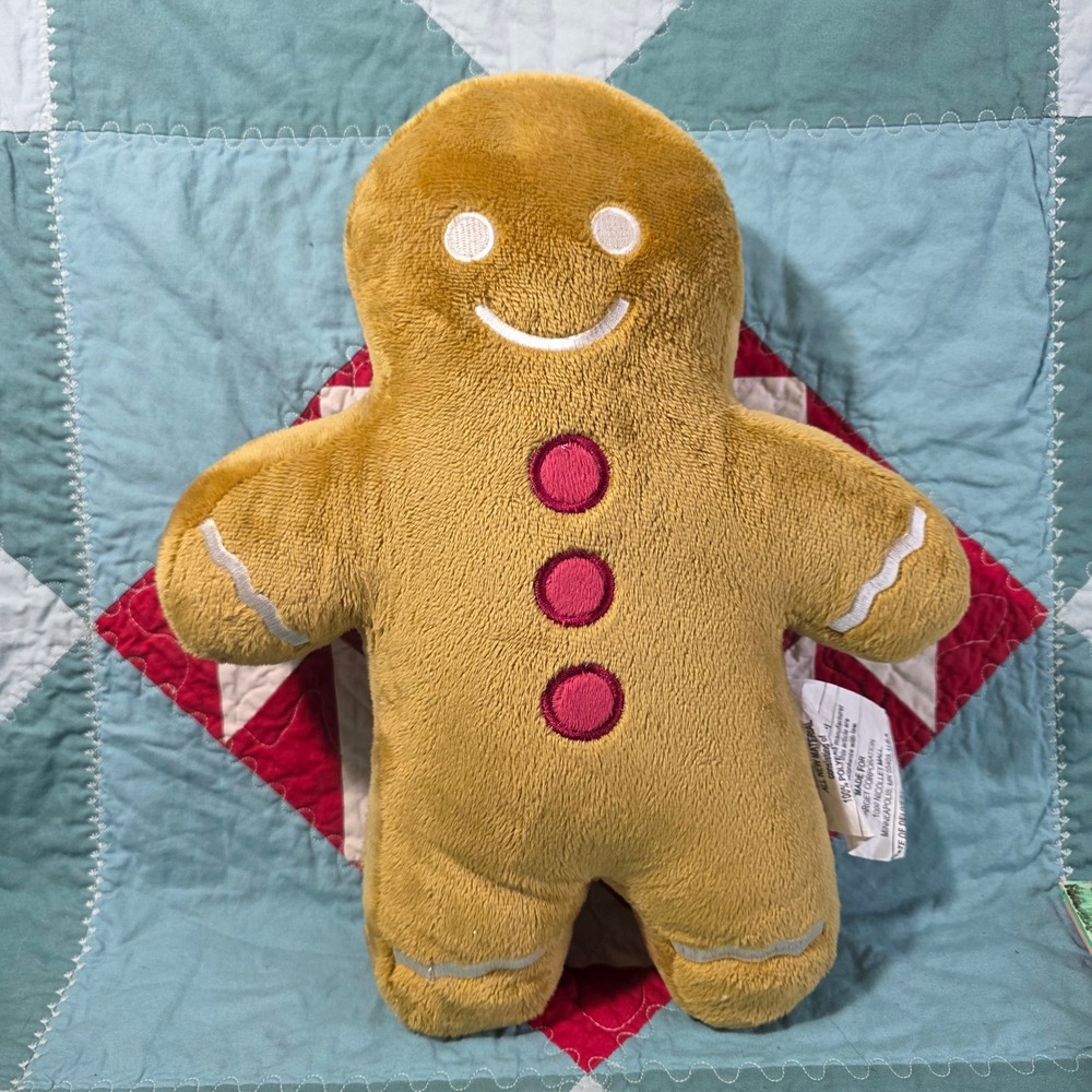 Target Gingerbread Man Plush Christmas Holiday Stuffed Toy Brown 12 Inch 2023